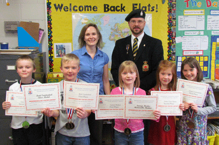 Remembrance Day Award Recipients